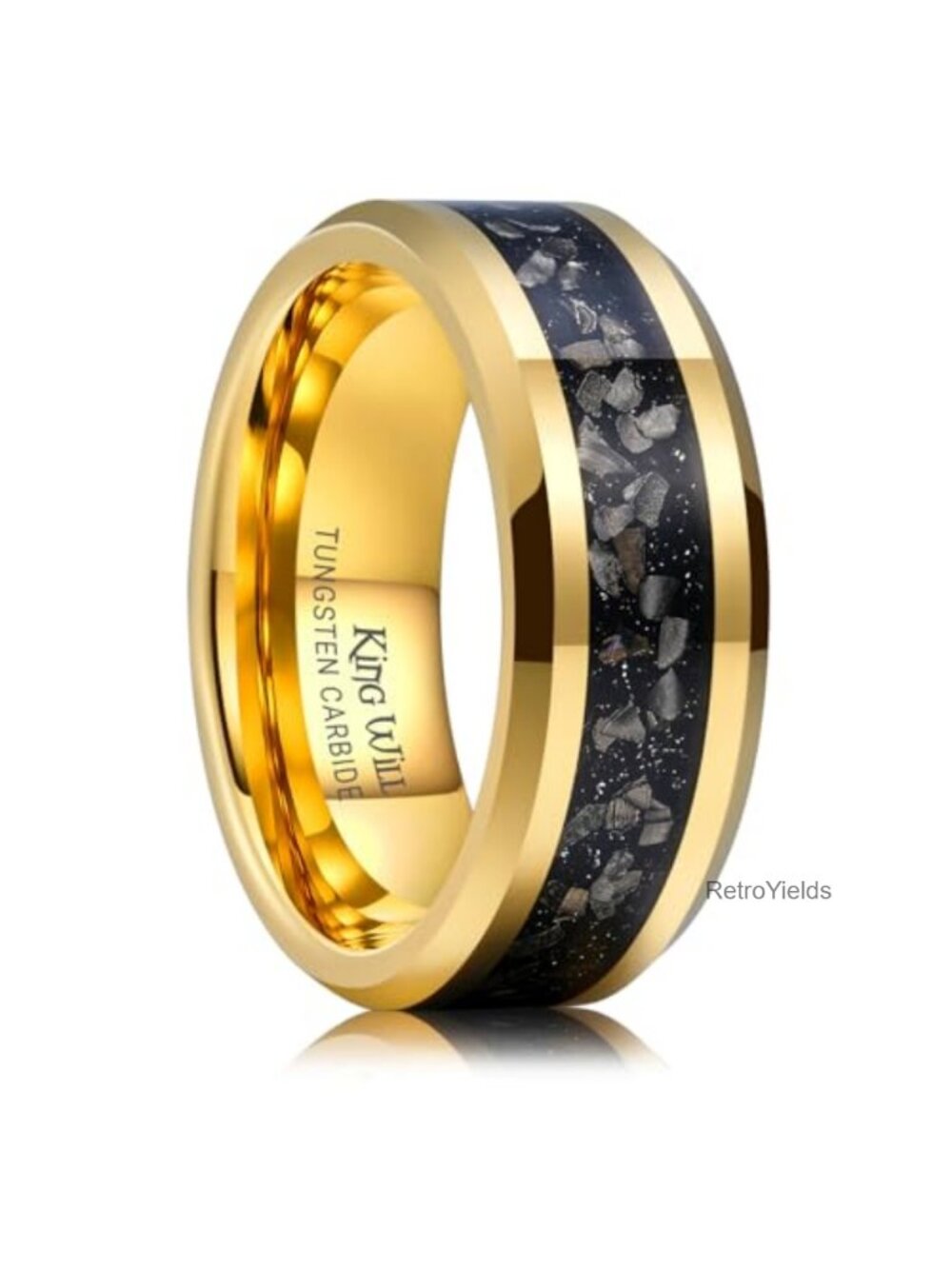 Tungsten Carbide Wedding Band Ring Scratch Resistant Comfort Fit Men's